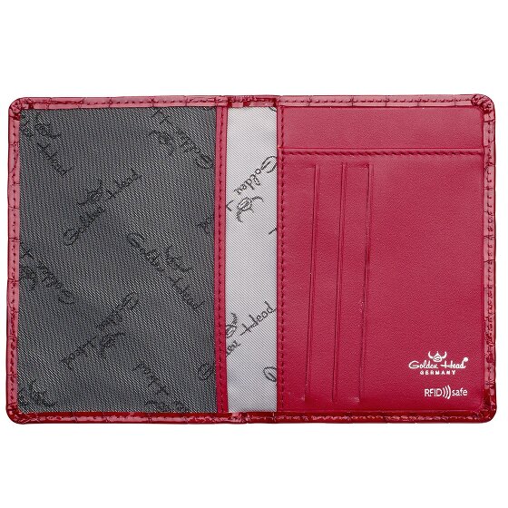 Golden Head Cayenne Étui pour cartes d'identité RFID Cuir 9 cm
