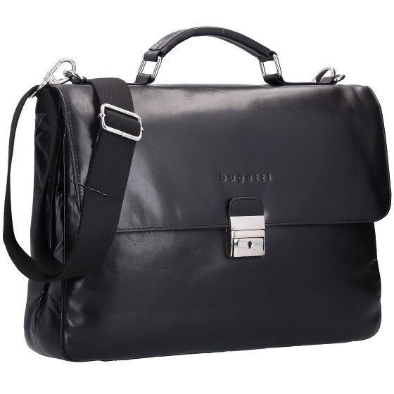 bugatti Romano Porte-documents en cuir 40 cm Compartiment pour ordinateur portable