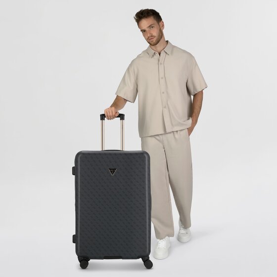 Guess Jesco 4 roulettes Trolley 77 cm avec soufflet d'extension