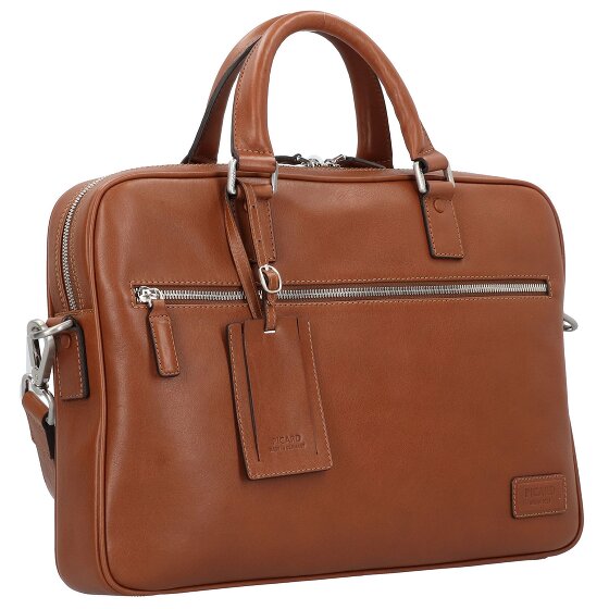 Picard Authentic Porte-documents en cuir 40 cm Compartiment pour ordinateur portable