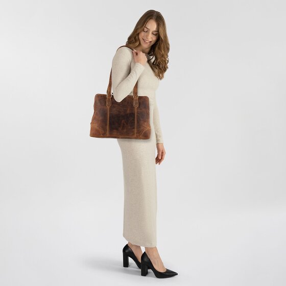 Greenburry Vintage Sac de shopper Cuir 37 cm Compartiment pour ordinateur portable