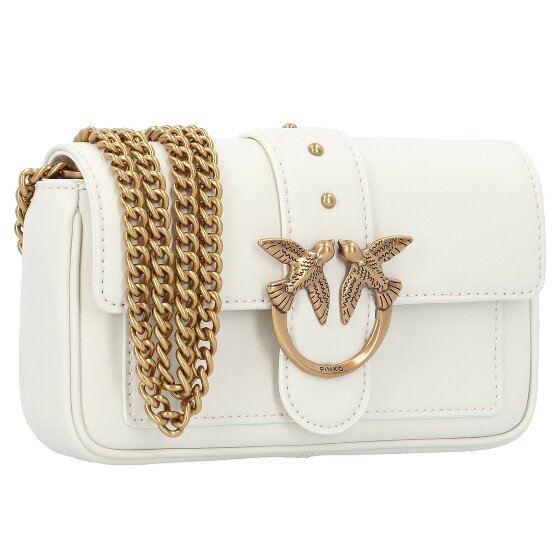 PINKO Love One Sac à bandoulière Cuir véritable 20 cm