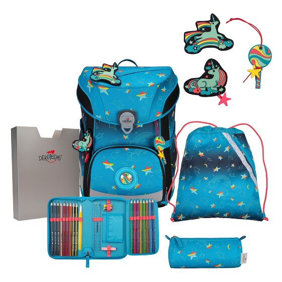 DerDieDas ErgoFlex Easy LED Set de cartables 5 pièces