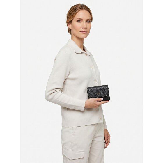 AIGNER Pura Porte-monnaie Protection RFID Cuir véritable 10 cm