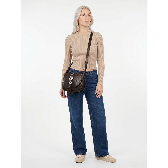 Campomaggi Linda Sac à bandoulière Cuir véritable 21 cm