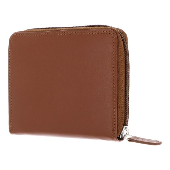 Golden Head Polo Porte-monnaie Protection RFID Cuir véritable 12.5 cm