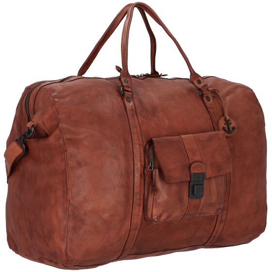 Harbour 2nd Cool Casual Big Boy Weekender Sac de voyage en cuir 65 cm