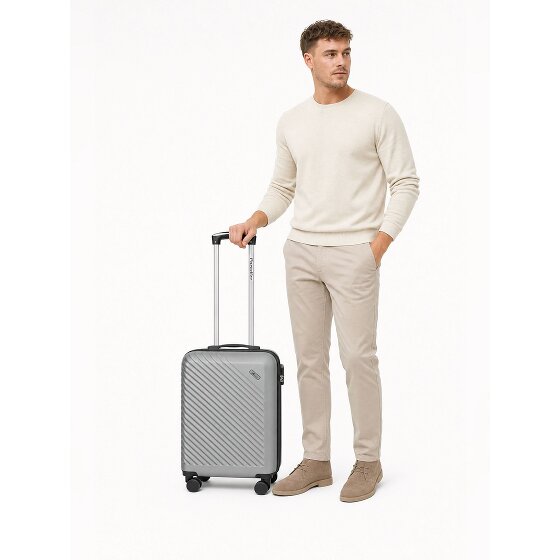 Check.In Paradise 2.0 4 roues Valise cabine S 55 cm avec soufflet d'extension