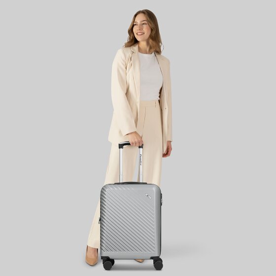 Check.In Paradise 2.0 4 roulettes Trolley de cabine S 55 cm avec soufflet d'extension