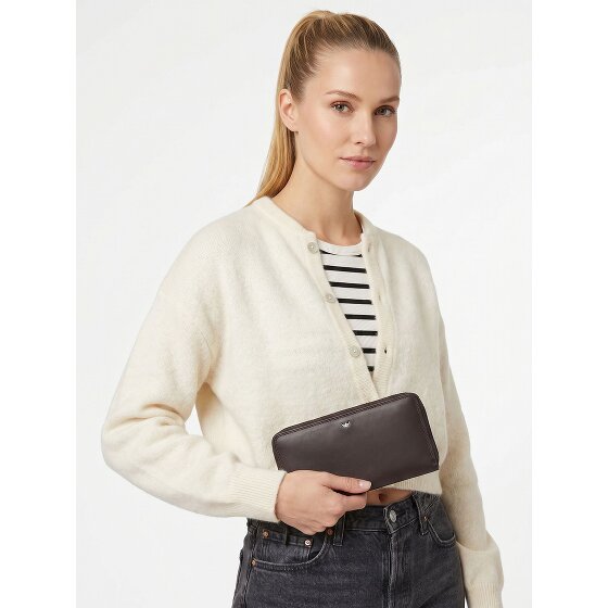 Golden Head Polo Porte-monnaie Protection RFID Cuir véritable 20 cm