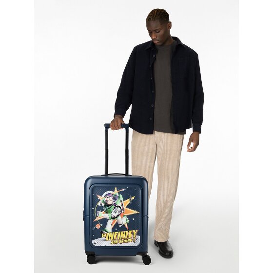 American Tourister Dashpop Disney 4 roulettes Trolley de cabine 55 cm avec soufflet d'extension
