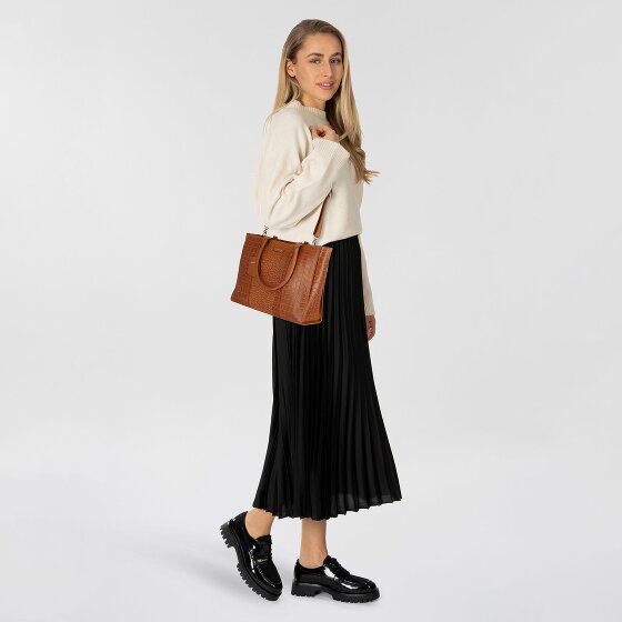 Burkely Cool Colbie Sac de shopper Cuir véritable 35 cm Compartiment ordinateur