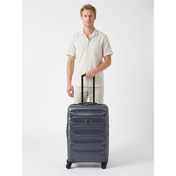 Delsey Paris Meteor 4 roues Valise cabine 68 cm avec soufflet d'extension