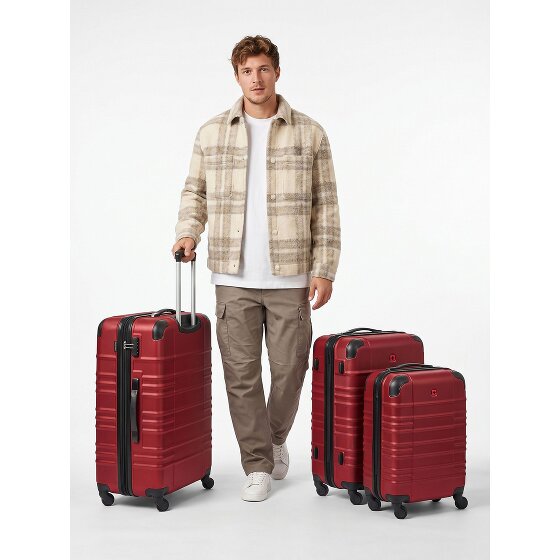Wenger Amplar Evo 4 roues Set de valises 3 pièces avec soufflet d'extension