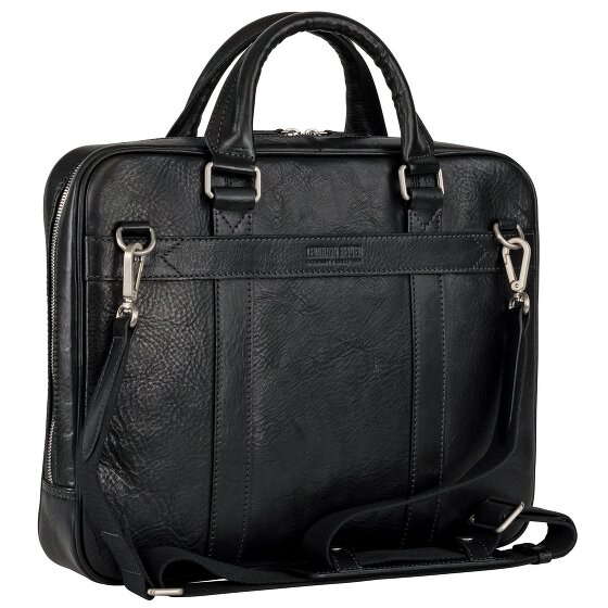 Leonhard Heyden Bergamo Attaché-case Cuir véritable 38 cm Compartiment ordinateur