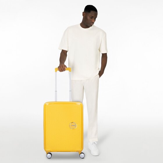 American Tourister Soundbox 4 roues Valise cabine 55 cm avec soufflet d'extension
