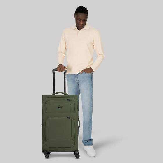 Smartbox Edition 04 4 roulettes Trolley 67 cm avec soufflet d'extension