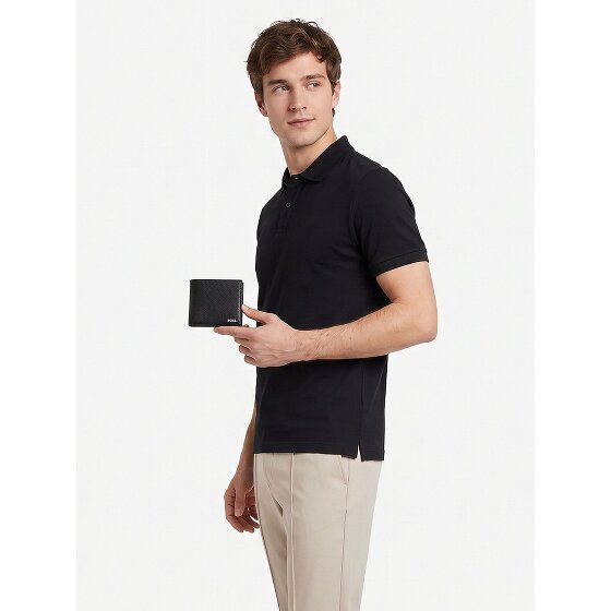Boss GB Porte-monnaie Cuir véritable 11 cm Boîte cadeau