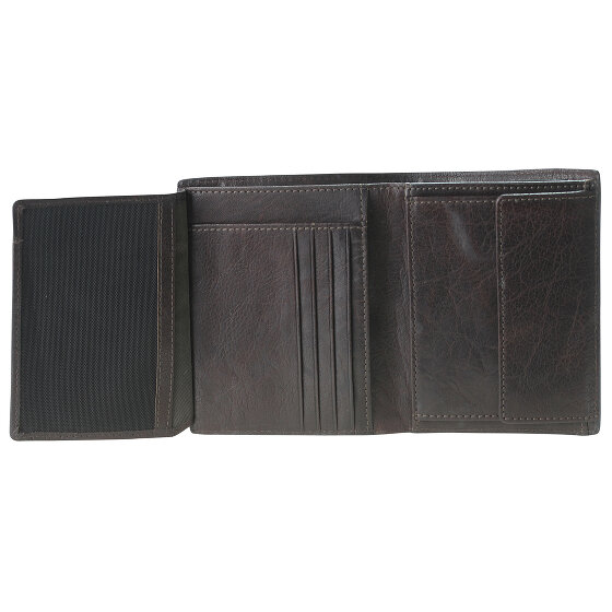 Strellson Jefferson BillFold V8 Porte-monnaie en cuir 10,5 cm