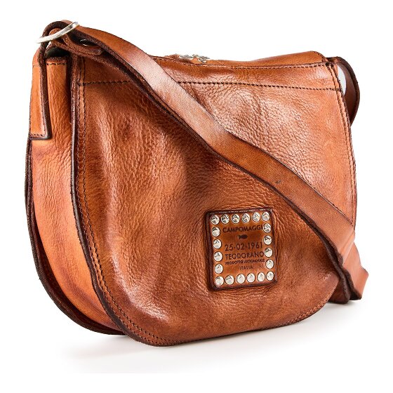 Campomaggi Linda Sac à bandoulière Cuir véritable 22 cm