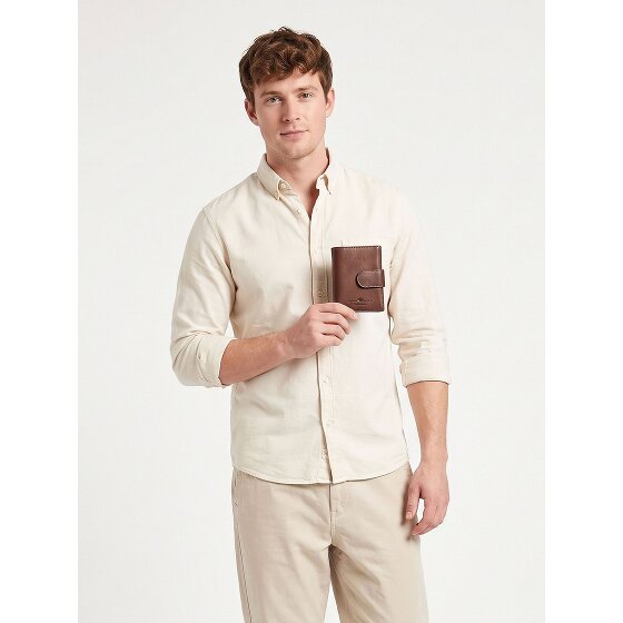 Greenburry Newport Porte-monnaie Protection RFID Cuir véritable 9.5 cm