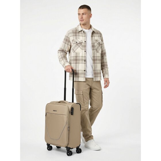 Stratic taska 4 roues Valise cabine S 55 cm avec soufflet d'extension