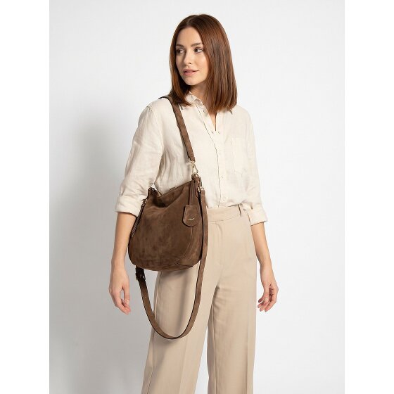 abro Juna Sac à bandoulière Cuir véritable 34 cm