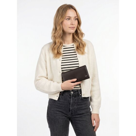 Golden Head Polo Porte-monnaie Protection RFID Cuir véritable 19 cm