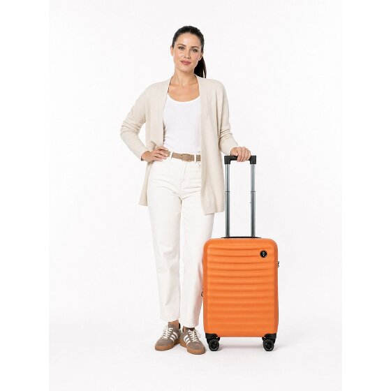 Bric's Nausicaa 4 roues Valise cabine 55 cm avec soufflet d'extension
