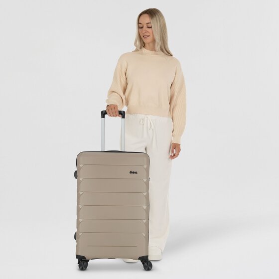 d&n Travel Line 4100 4 roulettes Trolley L 74 cm