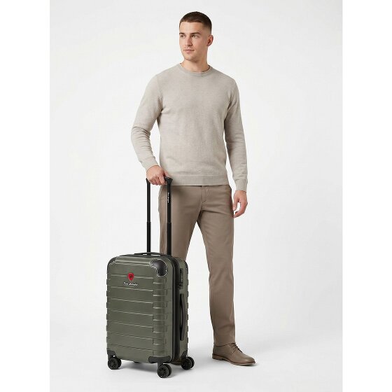 Tonino Lamborghini Milano 4 roues Valise cabine S 54 cm avec soufflet d'extension