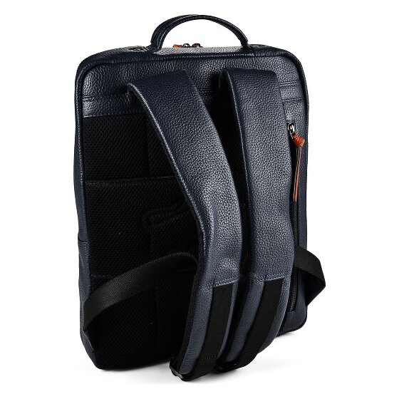 Braun Büffel Novara Sac à dos professionnel Cuir véritable 40 cm Compartiment ordinateur