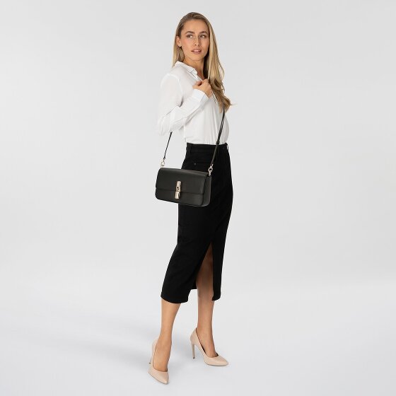 Furla Iride Sac à bandoulière Cuir véritable 24 cm