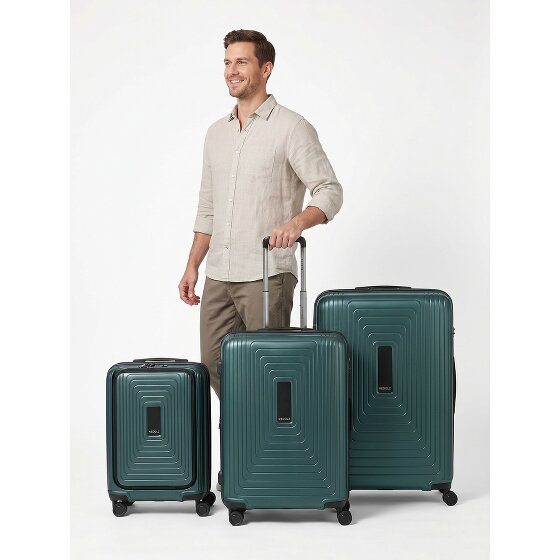 Redolz Essentials 14 4 roues Set de valises 3 pièces avec soufflet d'extension