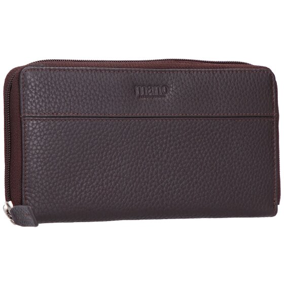 mano Don Tommas Porte-monnaie en cuir 18 cm