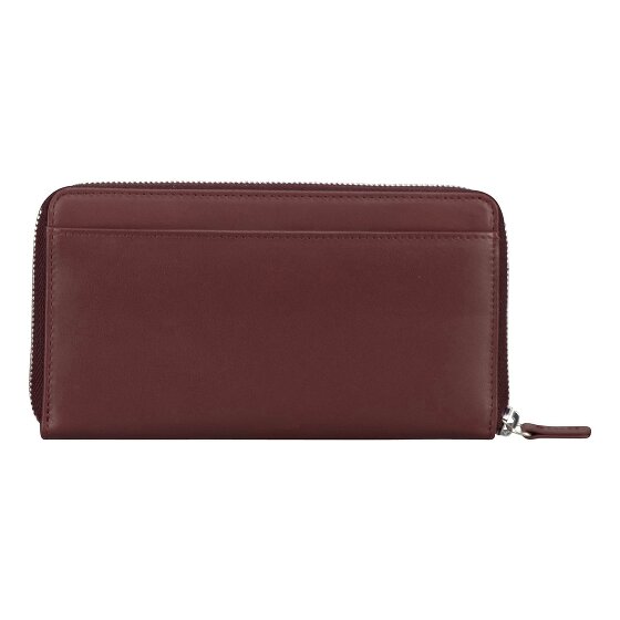 Jost Arva Porte-monnaie Protection RFID Cuir véritable 19 cm