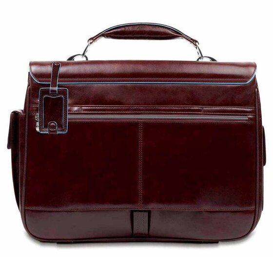 Piquadro Blue Square Porte-documents en cuir 43 cm Compartiment pour ordinateur portable