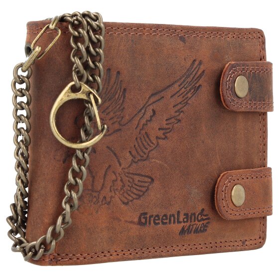 Greenland Nature Montenegro Porte-monnaie RFID Cuir 12 cm