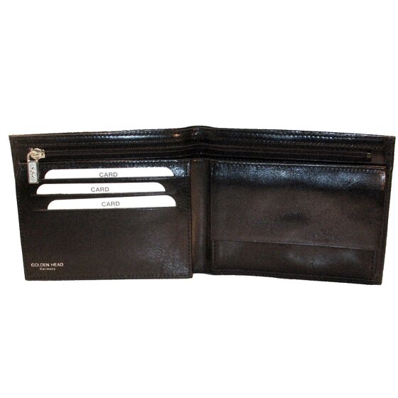 Golden Head Colorado Porte-monnaie RFID cuir 12,5 cm