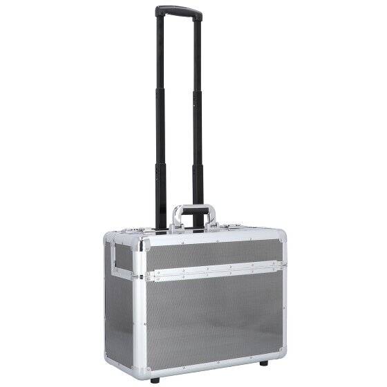 Alumaxx Valise de pilote à 2 roulettes 48 cm, compartiment pour ordinateur portable