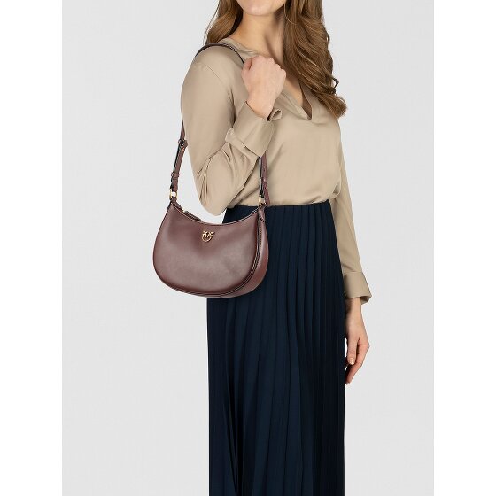 PINKO Half Moon Sac à bandoulière Cuir véritable 26 cm