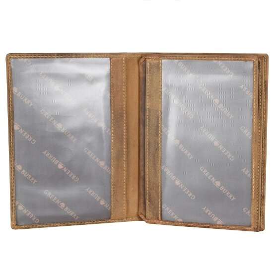Greenburry Porte-cartes d'identité Vintage Hirsch en cuir 12 cm