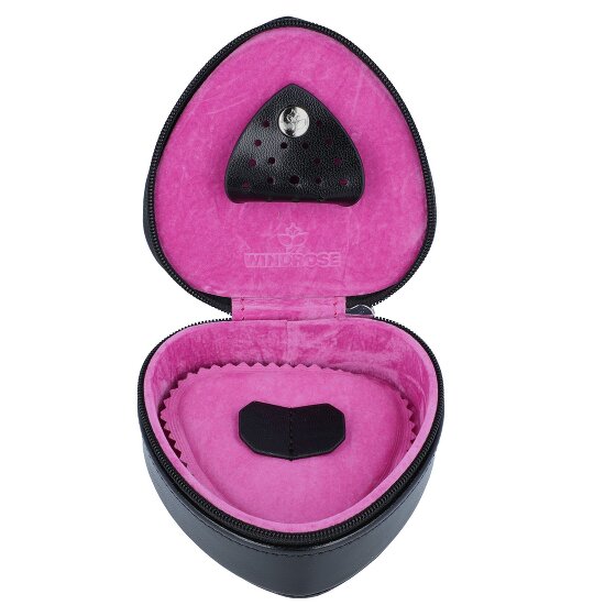 Windrose Merino Moda boîte à bijoux cuir 9 cm