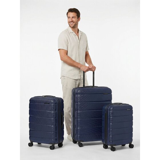 Franky Munich 4.0 4 roues Set de valises 3 pièces avec soufflet d'extension