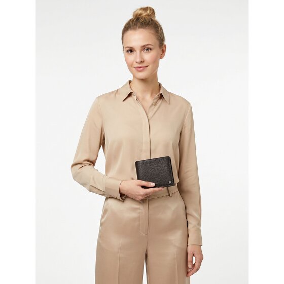 AIGNER Mica Porte-monnaie Protection RFID Cuir véritable 12 cm