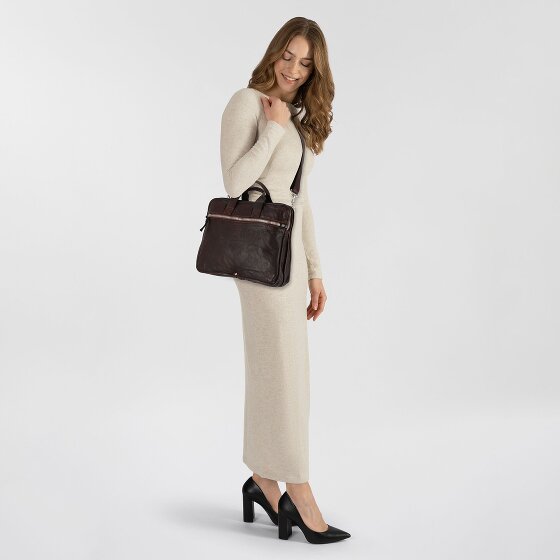 Campomaggi Noce Porte-documents Cuir 38 cm