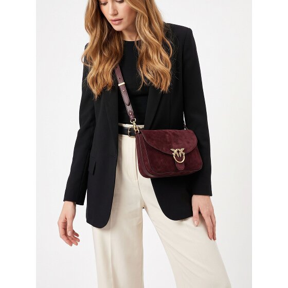 PINKO Love Satchel Classic Sac à bandoulière Cuir véritable 27 cm