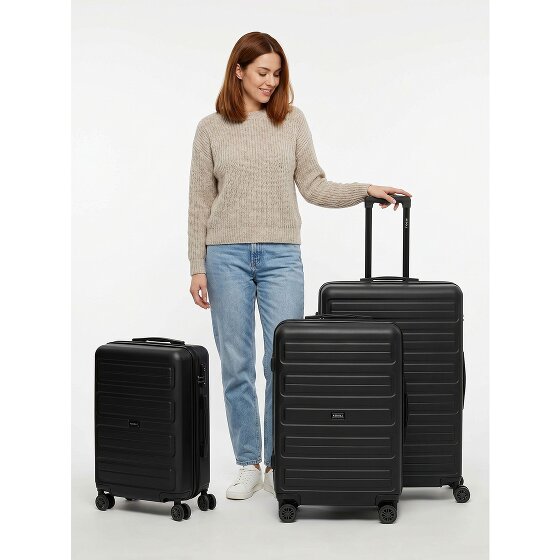 Redolz Essentials 08 3-SET 4 roues Set de valises 3 pièces