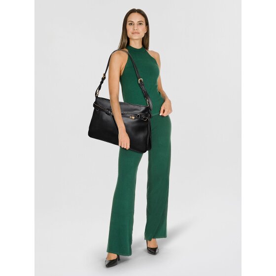PINKO Belt Bag Big Sac à bandoulière Cuir véritable 40 cm