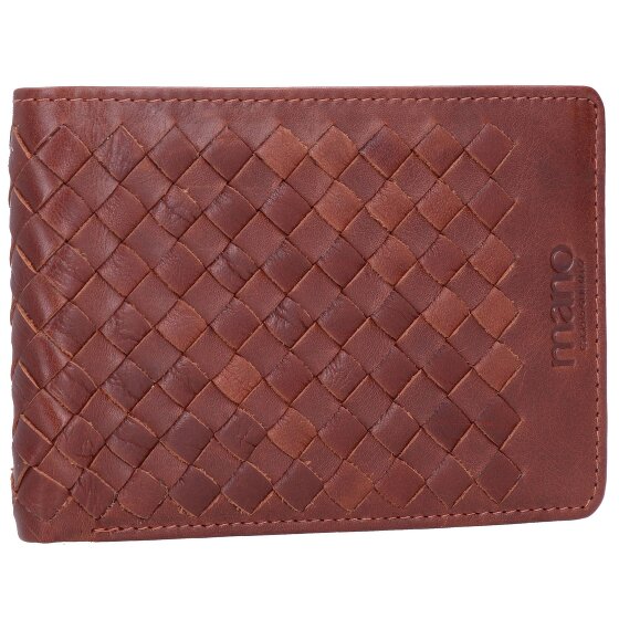 mano Don Luca Porte-monnaie en cuir 12 cm
